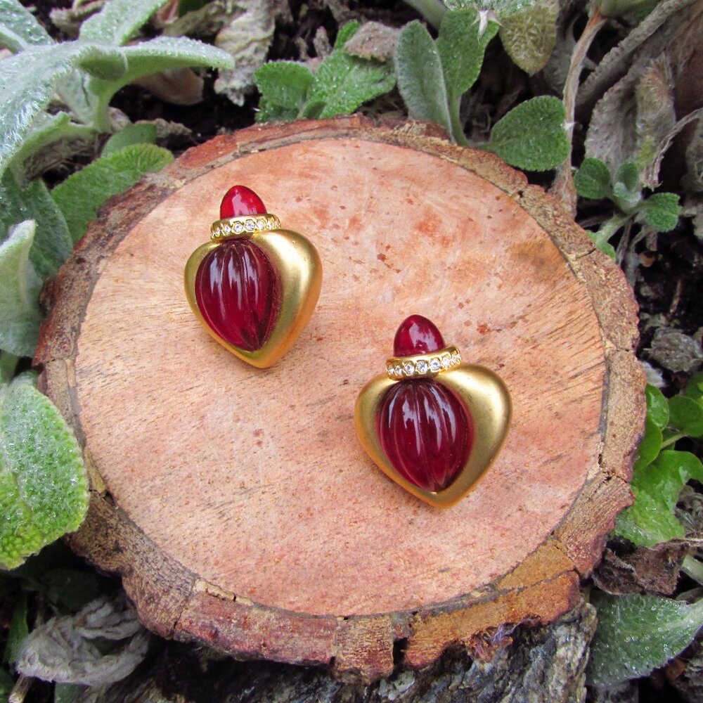 Jesara Collectible Earrings | Jesara Earrings | Red Post Earrings